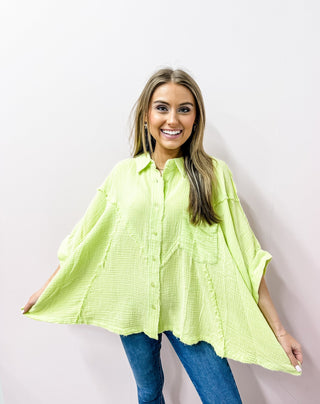 Living Fearlessly Mineral Wash Top - Bray and Em Boutique