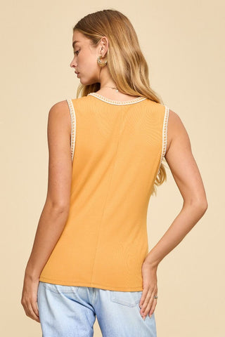 Living In Color Sleeveless Top - Bray and Em Boutique