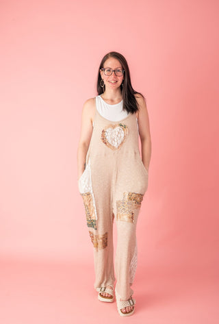 Living Your Dream Patchwork Jumpsuit - Bray and Em Boutique