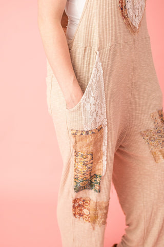 Living Your Dream Patchwork Jumpsuit - Bray and Em Boutique