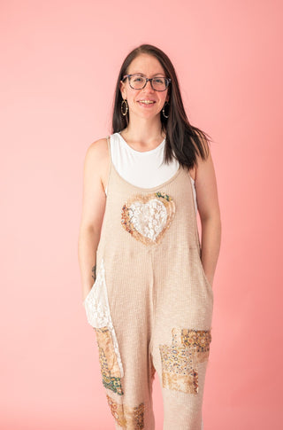 Living Your Dream Patchwork Jumpsuit - Bray and Em Boutique
