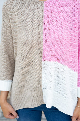 Look Over There Colorblock Sweater - Bray and Em Boutique