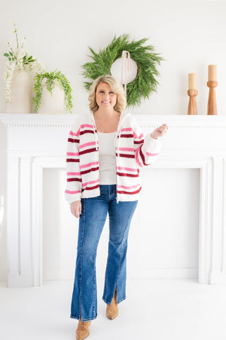 Lost In Joy Hooded Cardigan - Bray and Em Boutique