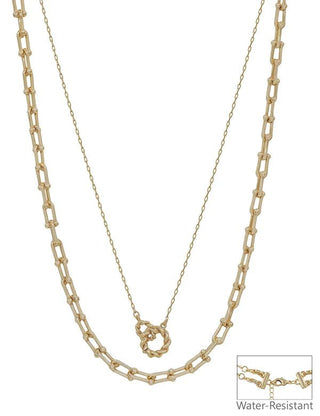 Love Knots & Links Layered Necklace - Bray and Em Boutique