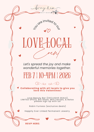Love Local Event - Bray and Em Boutique