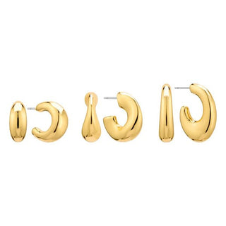 Love Of Reflection Hoop Earrings Set - Bray and Em Boutique