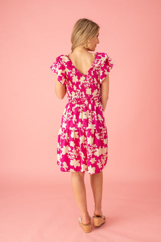 Loveble Charm Floral Mini Dress - Bray and Em Boutique