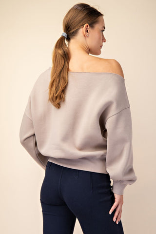 Lovely Silhouette Off Shoulder Top - Bray and Em Boutique
