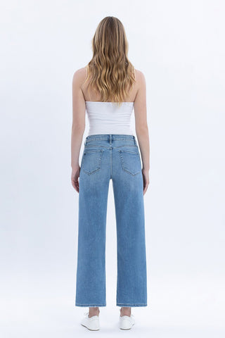 Lovervet Catalina Crop Wide Leg Jeans - Bray and Em Boutique