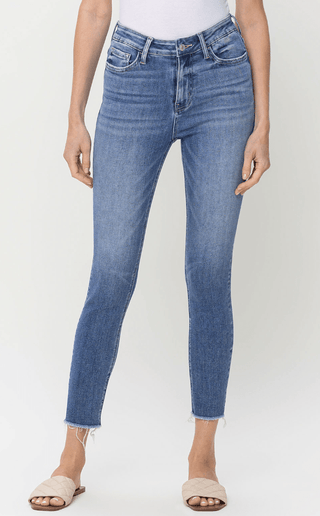 Lovervet High Standards Crop Skinny - Bray and Em Boutique
