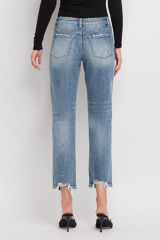 Lovervet MR Pure Admiration Crop Straight Jeans - Bray and Em Boutique
