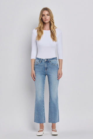 Lovervet Sassy Step Kick Flare Jeans - Bray and Em Boutique