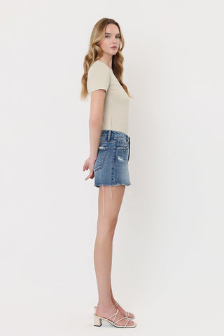 Lovervet Studded Edge Shorts - Bray and Em Boutique