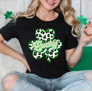 Lucky Shamrock Tee - Bray and Em Boutique