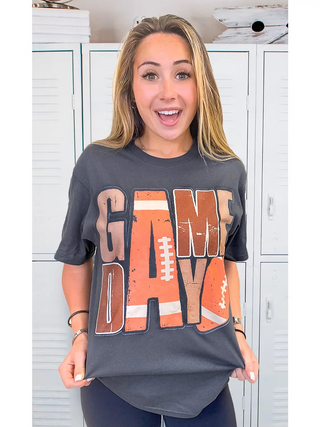 FINAL SALE: Game Day Football Graphic T-Shirt