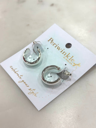 Main Character Hoop Earrings - Bray and Em Boutique