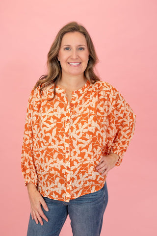 Make A Change Floral Blouse - Bray and Em Boutique