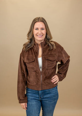 Making Moments Corduroy Jacket - Bray and Em Boutique