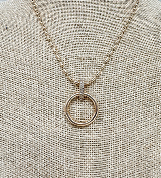 Making Promises Circle Pendant Necklace - Bray and Em Boutique