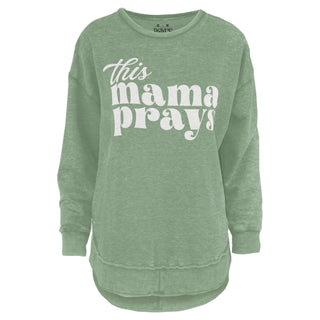 Mama Prays Fleece Graphic Sweatshirt - Bray and Em Boutique