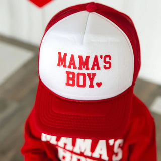 Mama's Boy Trucker Hat - Bray and Em Boutique