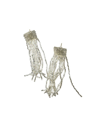 Marilyn Solid Beaded Fringe Earrings - Bray and Em Boutique