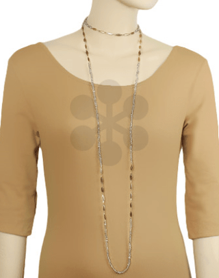 Marquise Link and Beaded Necklace - Bray and Em Boutique