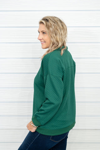Matter Of Fact Textured Pullover - Bray and Em Boutique