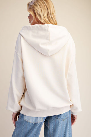 Meadow Patch Terry Hoodie - Bray and Em Boutique