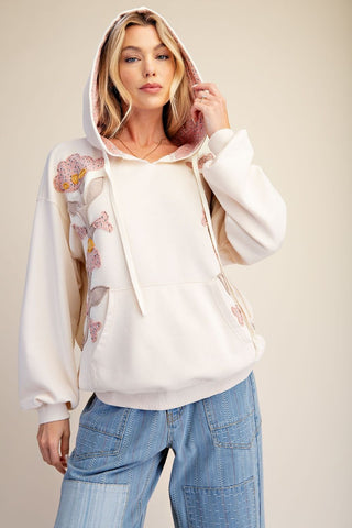 Meadow Patch Terry Hoodie - Bray and Em Boutique