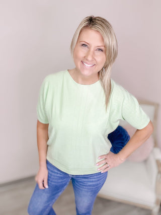 Meet At Sunset Sweater Top - Bray and Em Boutique