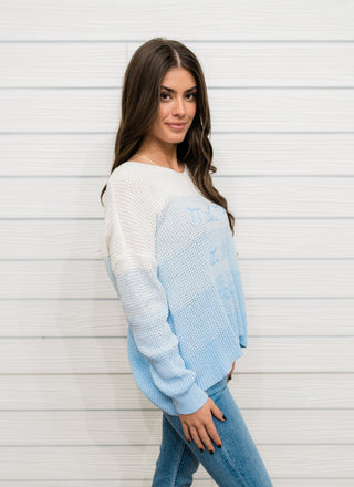 "Meet Me At The Beach" Sweater - Bray and Em Boutique