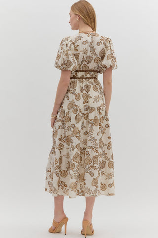 Meet Me For Tea Midi Dress - Bray and Em Boutique