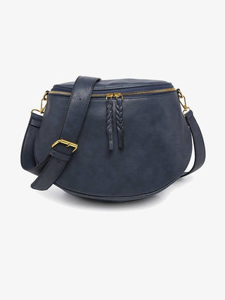 Megan Distressed Sling Bag | M2739 : Brown - Bray and Em Boutique
