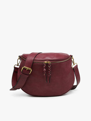 Megan Distressed Sling Bag | M2739 : Navy - Bray and Em Boutique