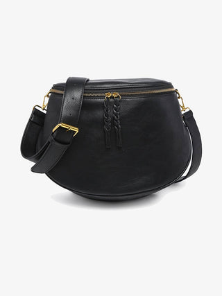 Megan Distressed Sling Bag | M2739 : Navy - Bray and Em Boutique