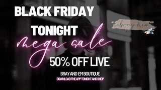 BLACK FRIDAY LIVE 50% OFF