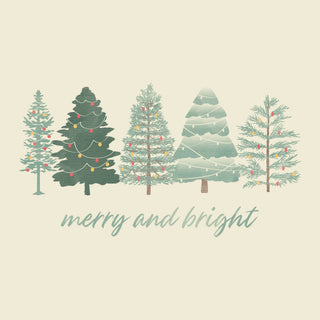 Merry And Bright Tree Print Sweatshirt - Bray and Em Boutique
