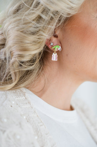 Merry Grinchmas Drop Earring - Bray and Em Boutique