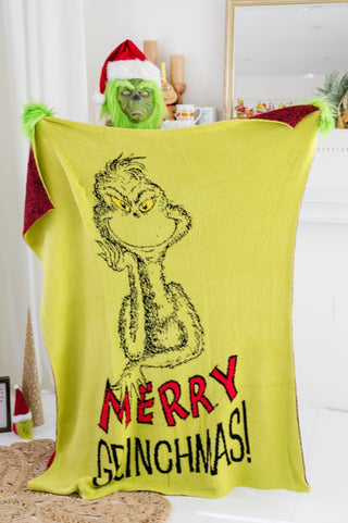 Merry Grinchmas Soft Blanket - Bray and Em Boutique