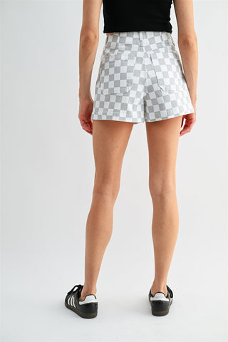 MICA Checkmate Chick Shorts - Bray and Em Boutique