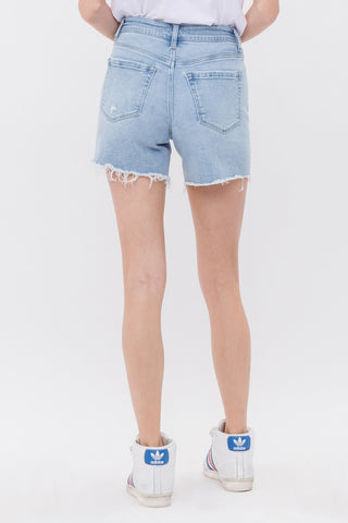 Mica Denim HR Fashion Corner Shorts - Bray and Em Boutique