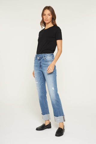 MICA Style Edit HR Straight Jeans - Bray and Em Boutique