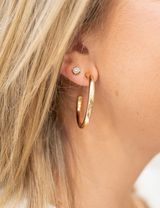 Michelle McDowell Heather Hoops - Bray and Em Boutique
