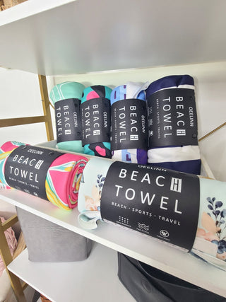 Microfiber Beach Towel - Bray and Em Boutique