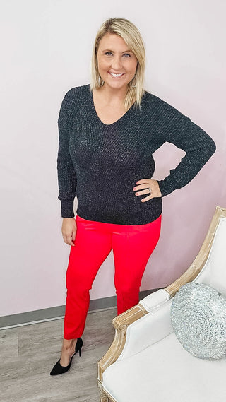 Midnight Flicker Sweater - Bray and Em Boutique