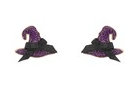 Midnight Witch Hat Stud Earrings - Bray and Em Boutique