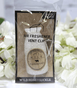 Milk Bottle Car Freshener Vent Clip - Bray and Em Boutique