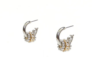 Mixed Signals Hoop Earrings - Bray and Em Boutique
