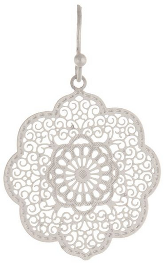 Total Serene Floral Center Earring